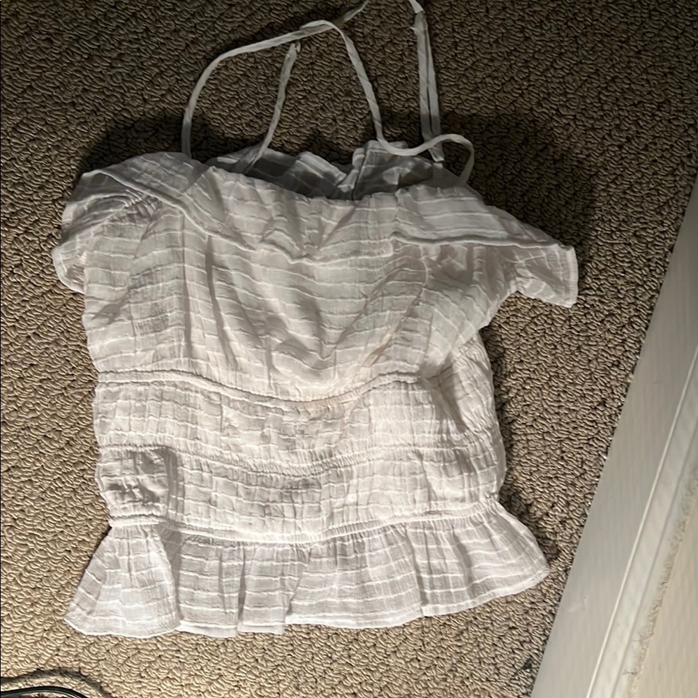 White Baby Doll Top